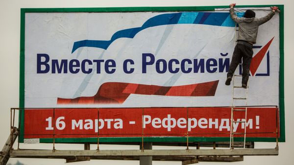 Агитационные билборды в Симферополе
