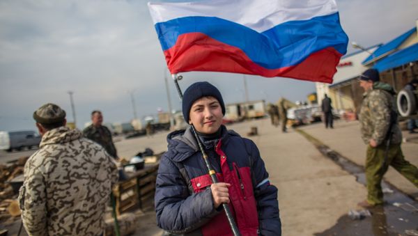 Блокпост на перешейке в районе Чонгара