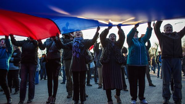 Митинг в Евпатории