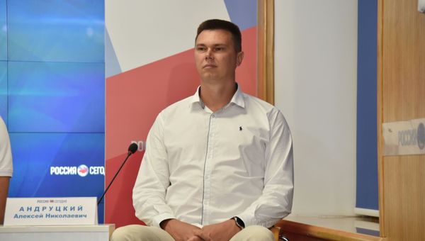 заместитель председателя Государственного комитета молодежной политики Республики Крым Алексей АНДРУЦКИЙ