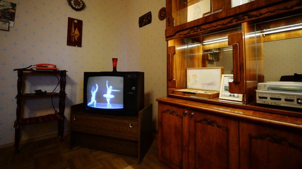Интерьер времен СССР. Архивное фото