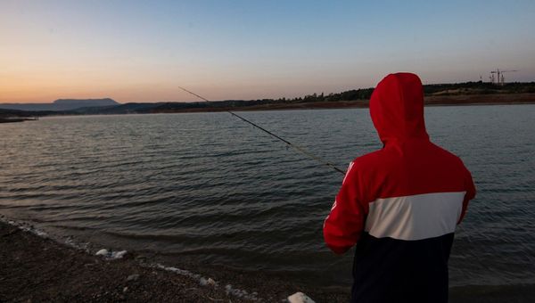 Симферопольское водохранилище утро