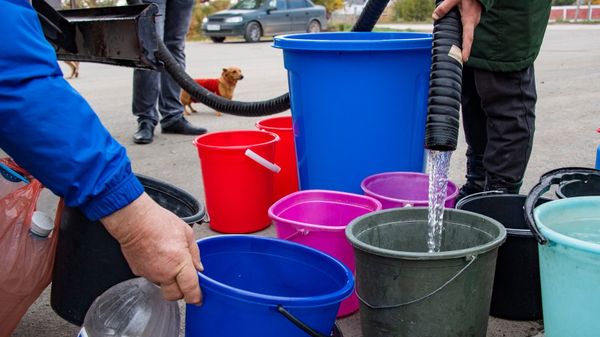 Подвоз воды в Зеленогорское 