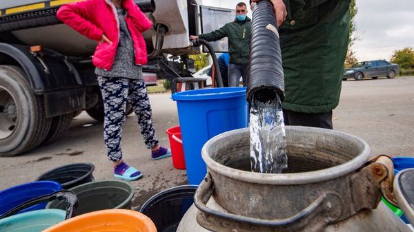 Подвоз воды в Зеленогорское 