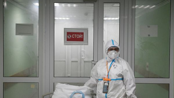 Госпиталь COVID-19 в ГКБ № 15 имени О. М. Филатова 
