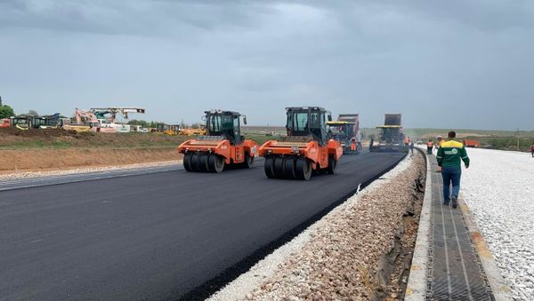 В Крыму почти достроили первый этап трассы Симферополь-Мирный