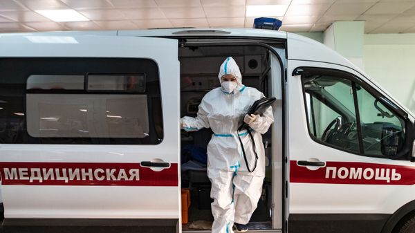 Госпиталь для больных COVID-19 в ГКБ № 15 имени О. М. Филатова