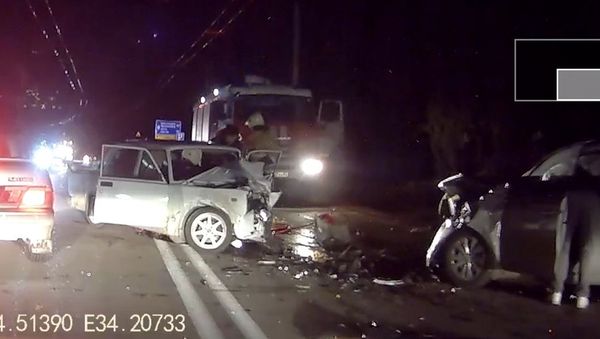 В массовом ДТП под Ялтой пострадали два человека