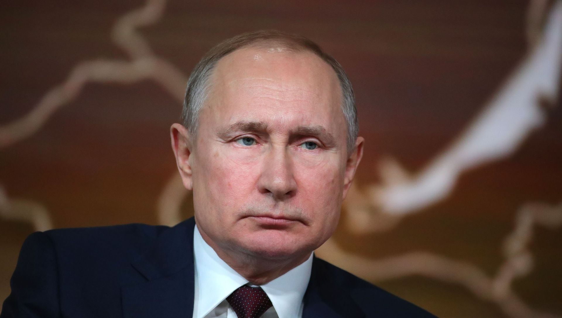19 декабря 2019. Президент РФ Владимир Путин на большой ежегодной пресс-конференции в Центре международной торговли на Красной Пресне - РИА Новости, 1920, 17.12.2020