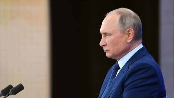 Ежегодная пресс-конференция президента РФ В. Путина