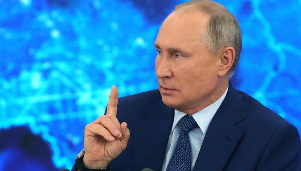 Ежегодная пресс-конференция президента РФ В. Путина
