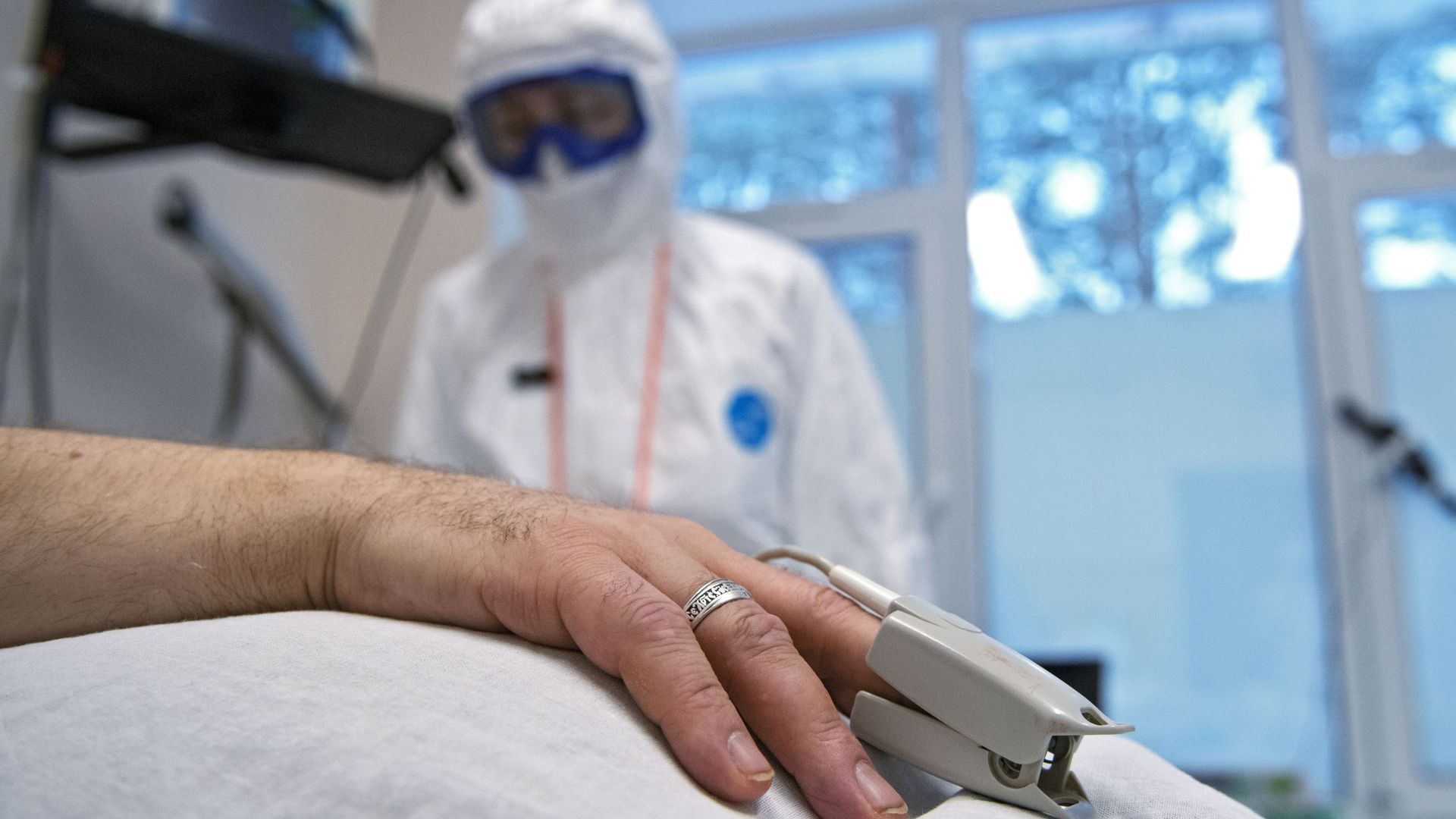 Госпиталь для лечения больных COVID-19 Госпиталь для лечения больных COVID-19 - РИА Новости, 1920, 22.12.2020