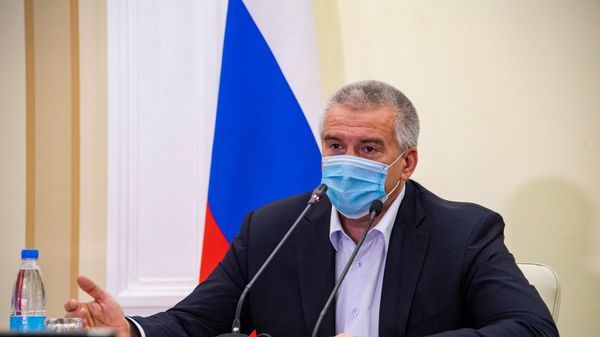 Глава РК Сергей Аксенов на итоговой пресс-конференции 2020