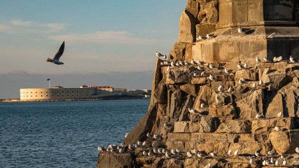 Севастополь, вид на Константиновскую батарею
