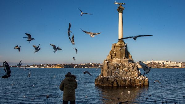На набережной Севастополя 