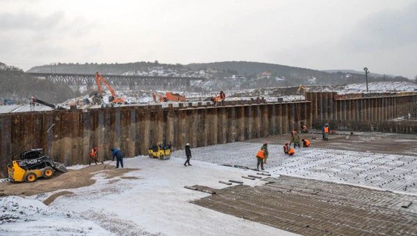 Строительство водозабора на реке Бельбек