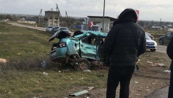 ДТП в селе Красносельское Черноморского района