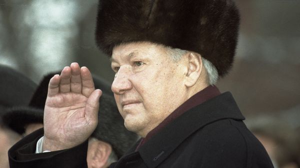 Президент РФ Борис Ельцин.