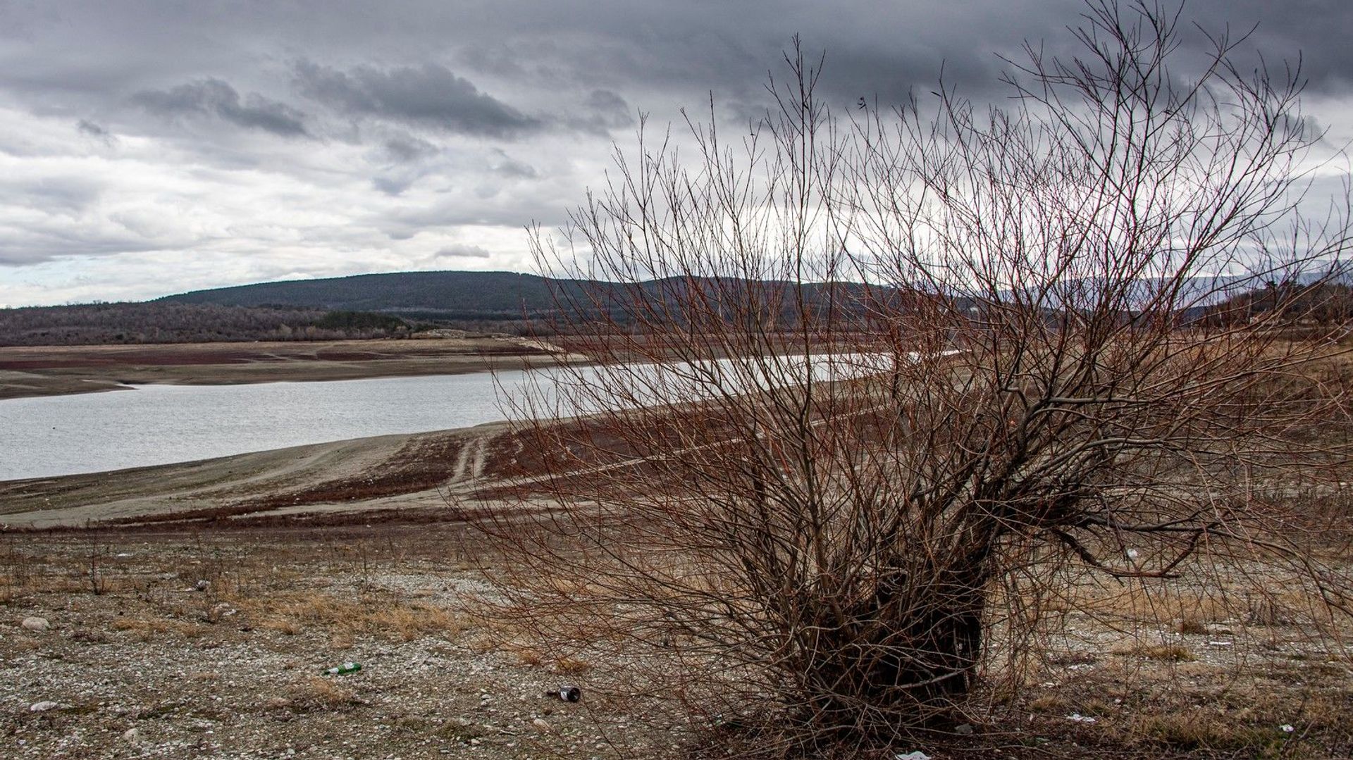 На Симферопольском водохранилище На Симферопольском водохранилище - РИА Новости, 1920, 26.02.2021