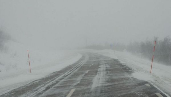 Снегопад в Краснодарском крае