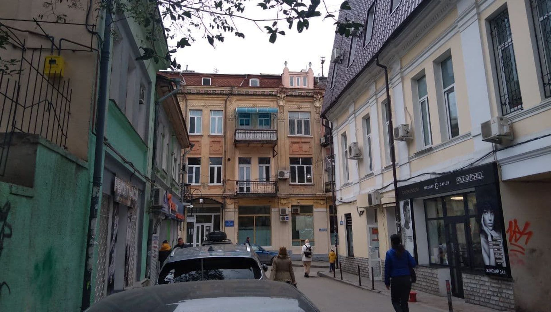 Перекресток ул. Чехова и Морской. Ялта Перекресток ул. Чехова и Морской. Ялта - РИА Новости, 1920, 23.03.2021