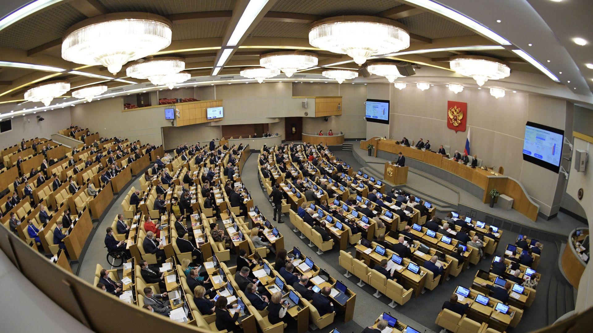 Пленарное заседание Госдумы РФ - РИА Новости, 1920, 18.05.2021