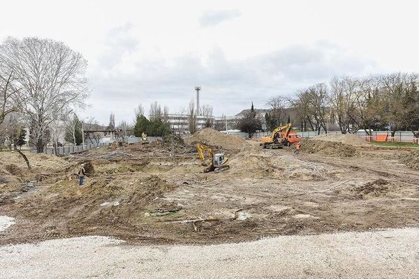 В Инкермане начали строить спорткомплекс с бассейном за 300 млн