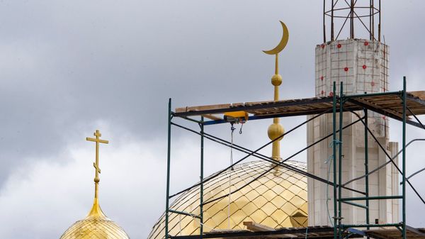 Строительство мемориала жертвам депортации на станции Сирень