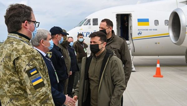Владимир Зеленский на Херсонщине Владимир Зеленский на Херсонщине
