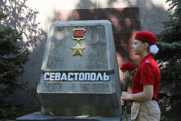 Парад Победы в Севастополе 2021