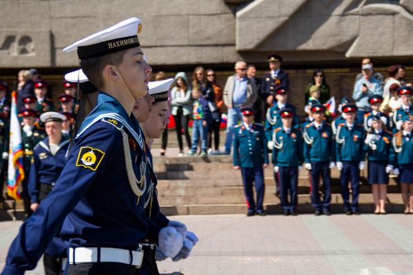 Парад Победы в Севастополе 2021
