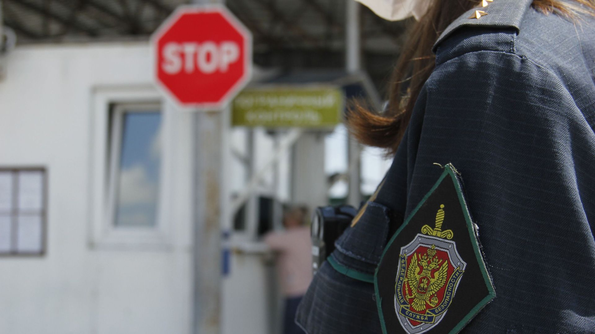 Крымский участок границы России и Украины. Пограничный пункт Джанкой - РИА Новости, 1920, 03.04.2025