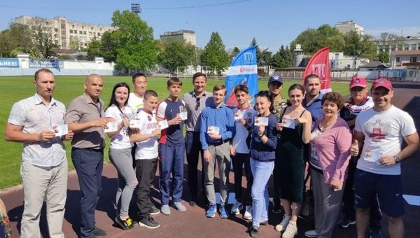 Сдача нормативов на значок ГТО