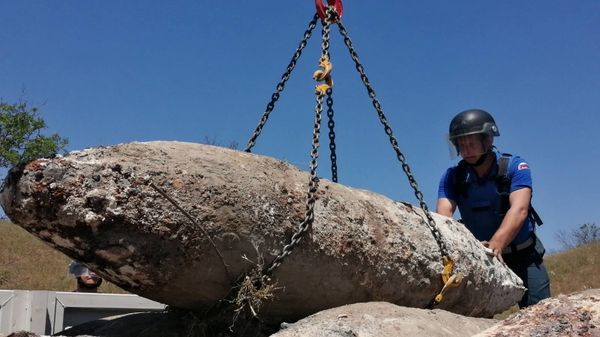 Разминирование крепости Керчь