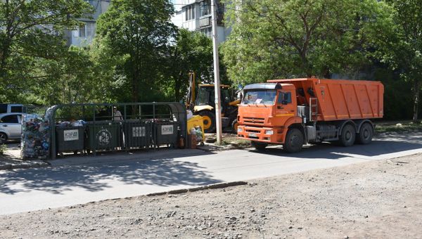 Уборка мусора в Симферополе