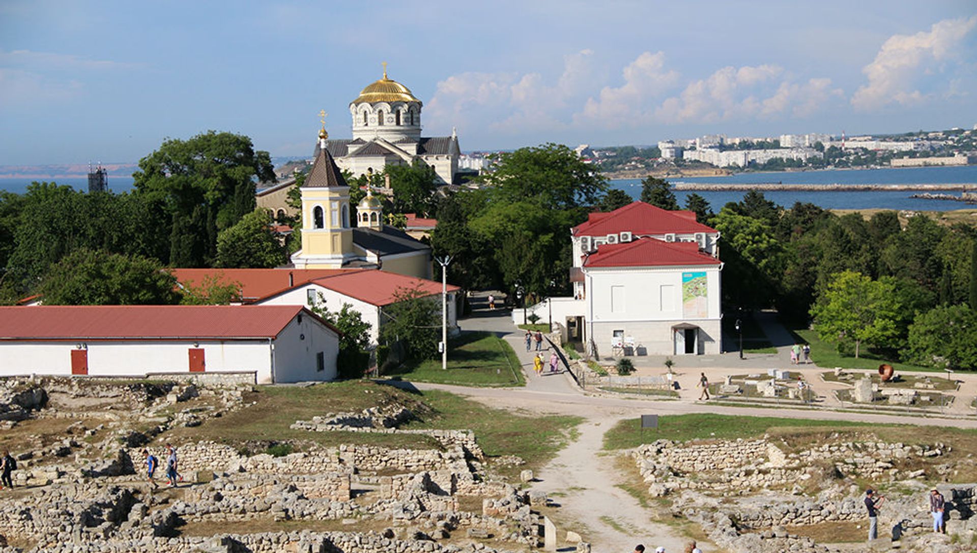 Музей-заповедник Херсонес Таврический - РИА Новости, 1920, 29.06.2021