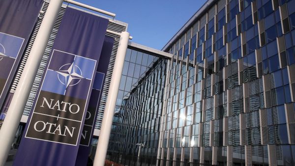 Штаб-квартира НАТО в Брюсселе, 23 марта 2021 года