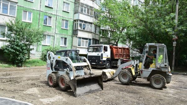Ремонт дворов в Симферополе
