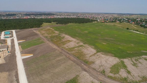 Рекультивированный полигон в Каменке