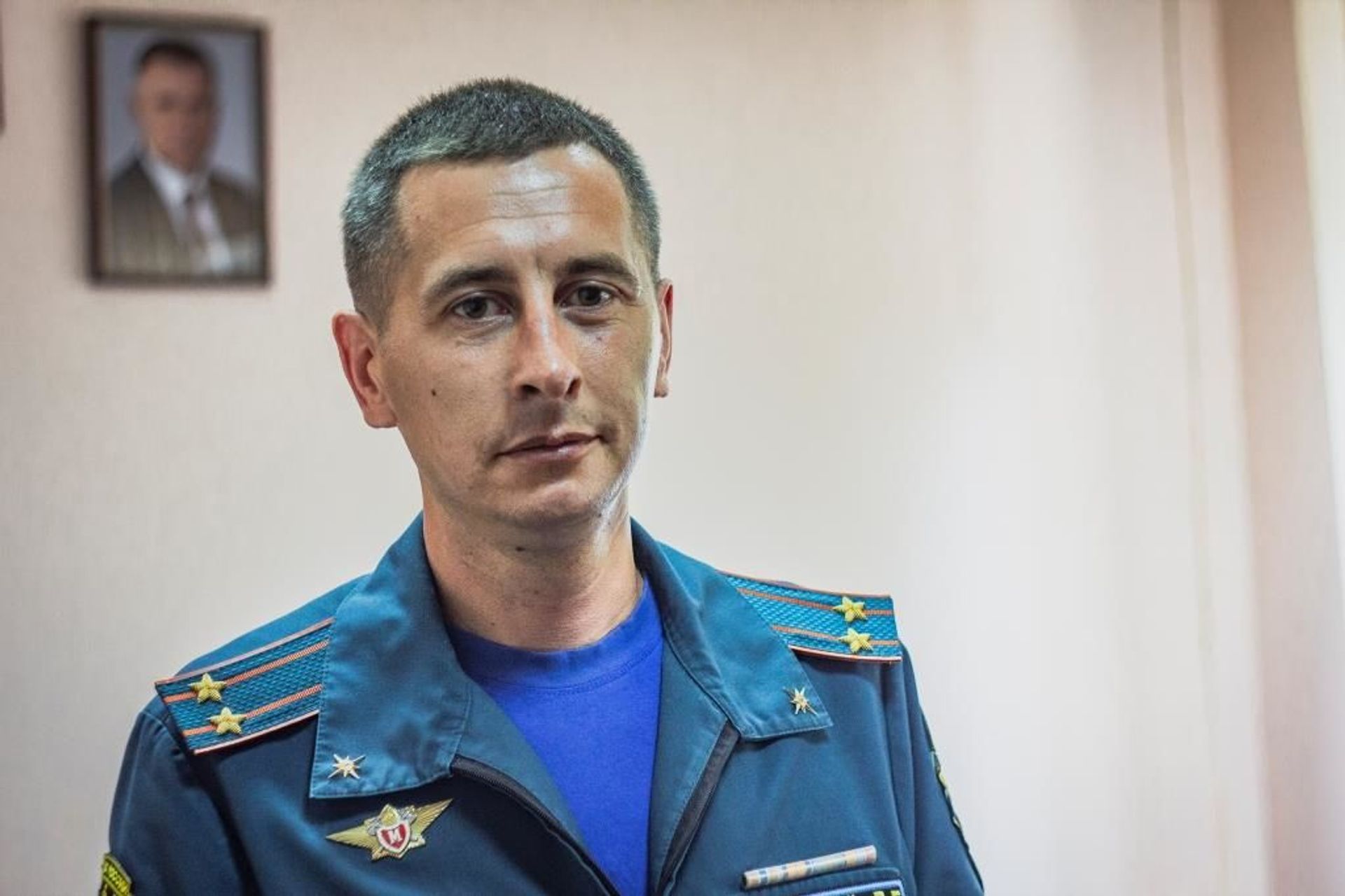 Подполковник Дмитрий Чорный, начальник Специализированного отряда ГУ МЧС России по Республике Крым - РИА Новости, 1920, 11.08.2021