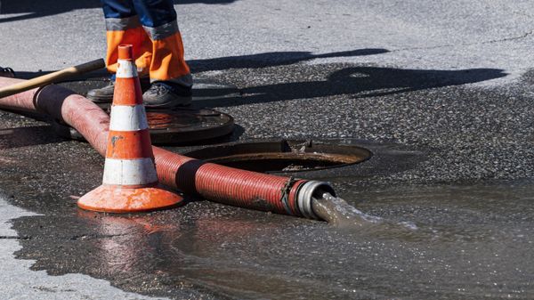 Авария на городском водопроводе