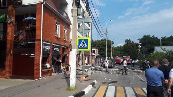 Взрыв в частной гостинице в Геленджике