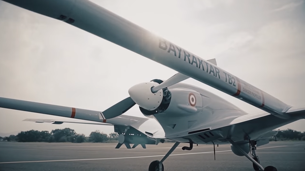 Турецкий ударный беспилотник Bayraktar TB2