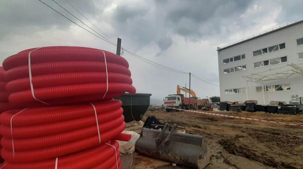 Строительство КОС в поселке Орджоникидзе, Крым