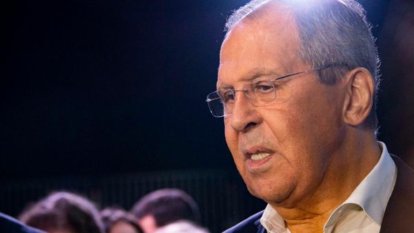 Министр иностранных дел Сергей Лавров на форуме Таврида в Крыму