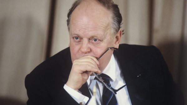 Председатель Верховного совета Республики Беларусь Станислав Шушкевич