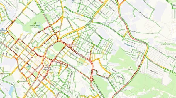 Пробки в Симферополя