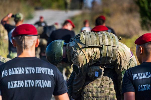 В отряде Русь прошел отбор кандидатов для участия в испытаниях на право ношения крапового берета. В отряде Русь прошел отбор кандидатов для участия в испытаниях на право ношения крапового берета.