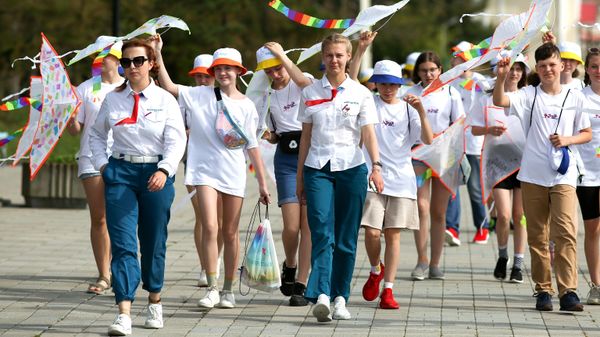 Начало летнего сезона в детском лагере Орлёнок