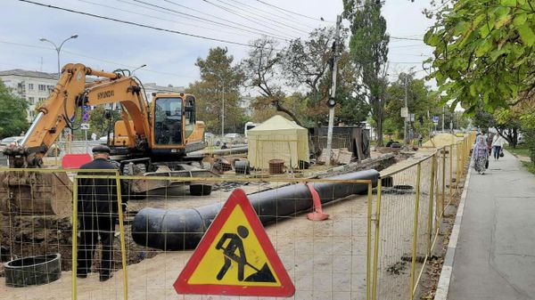 Замена сетей водоснабжения в Симферополе